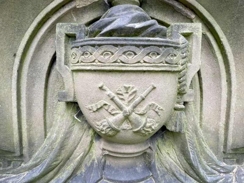 Draped Urn